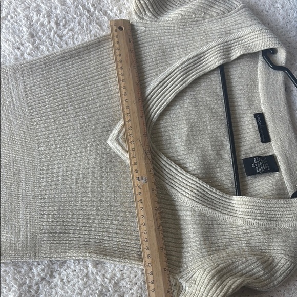 Moda International Ivory V-Neck Sweater - Picture 5 of 10